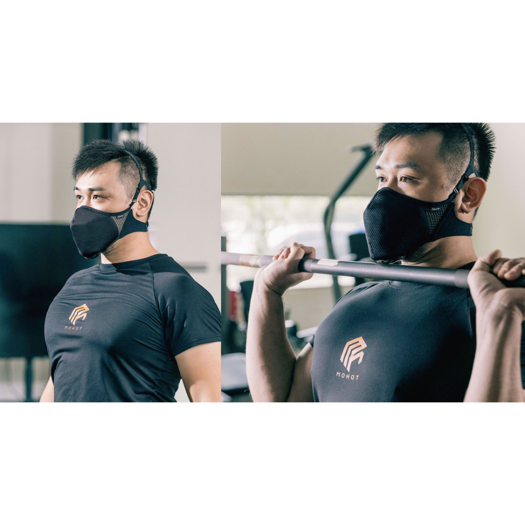 【淨對流】抗霾運動口罩-Athlete-石墨黑, , large