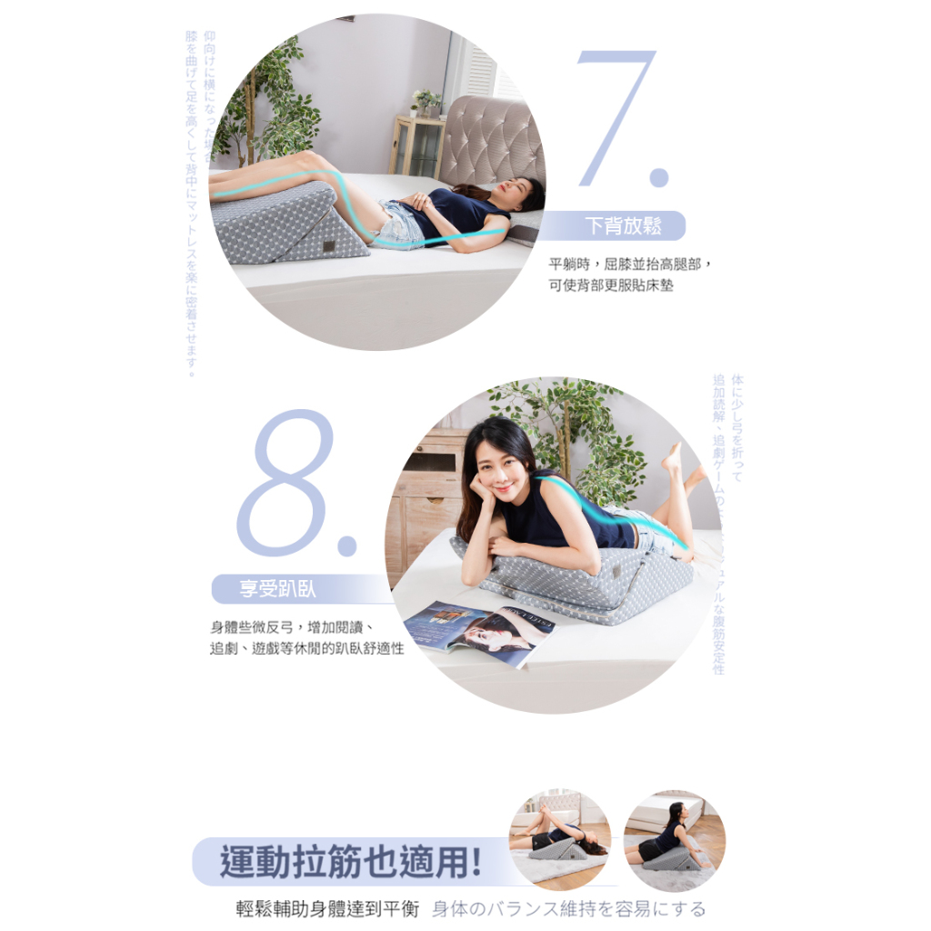 【日本旭川】迷你 5in1人體工學美姿靠墊 折折墊 美背墊 靠枕  可拆洗 三角靠墊 三角墊靠背墊 -限量星空款(小), , large