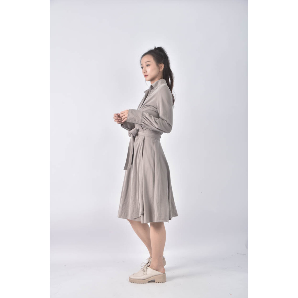 (S) 綁帶綠色外套二手衣, , large