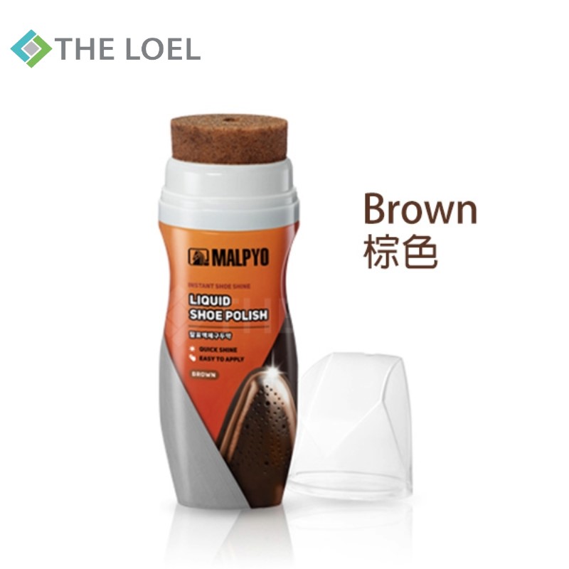 THE LOEL  Liquid Shoe Polish 75ml (Black +Brown+Neutral ) (3pc), , large