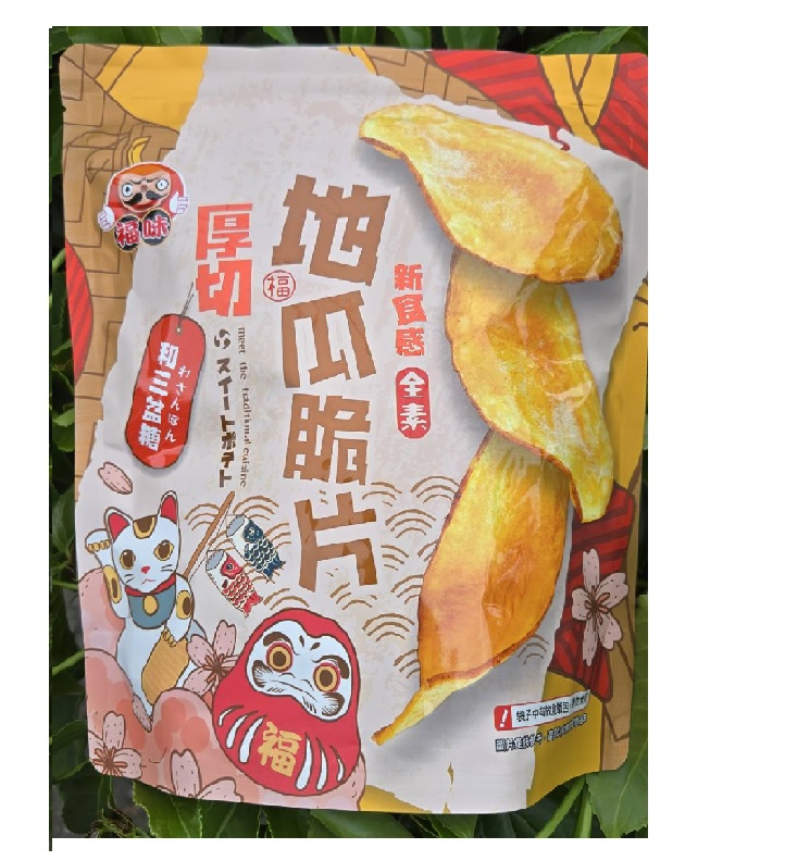 【福味】 厚切地瓜脆片（和三盆糖）140g, , large