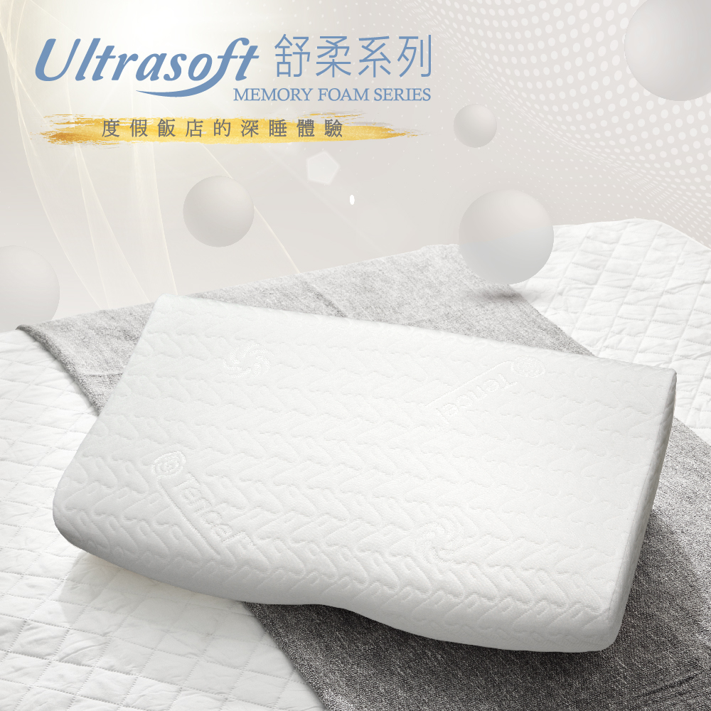 「Fulux 弗洛克」Ultrasoft舒柔護頸記憶枕, , large