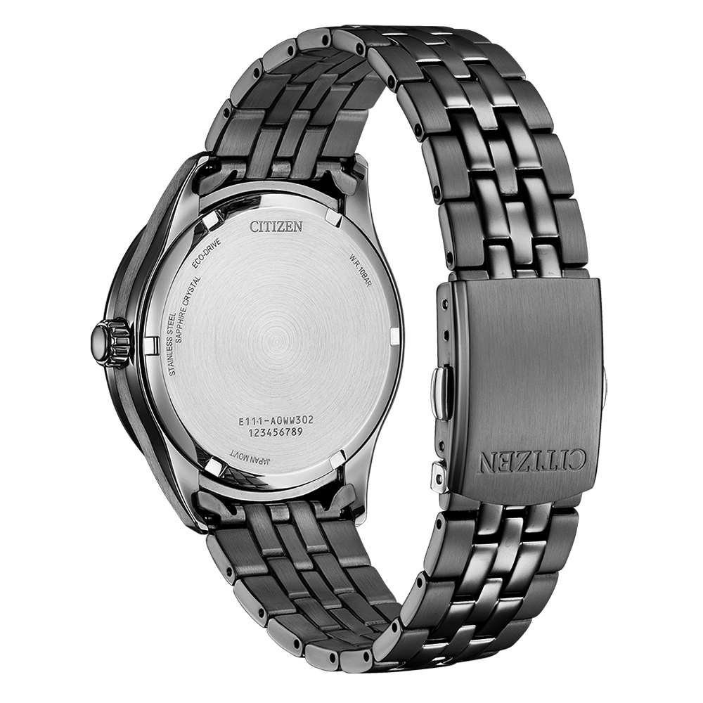 CITIZEN 星辰 光動能經典三針手錶 BM7567-50L, , large