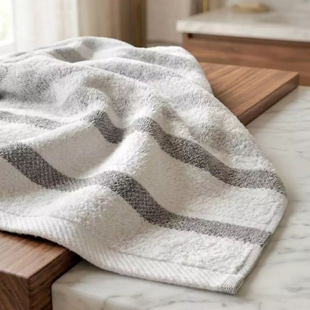 [Kai Mei Cotton] Bulk Pack: Made in Taiwan (MIT) Antibacterial & Odor-Resistant &ndash; Lightweight Soft Pure Cotton Bamboo Charcoal Towels (Set of 12), , large