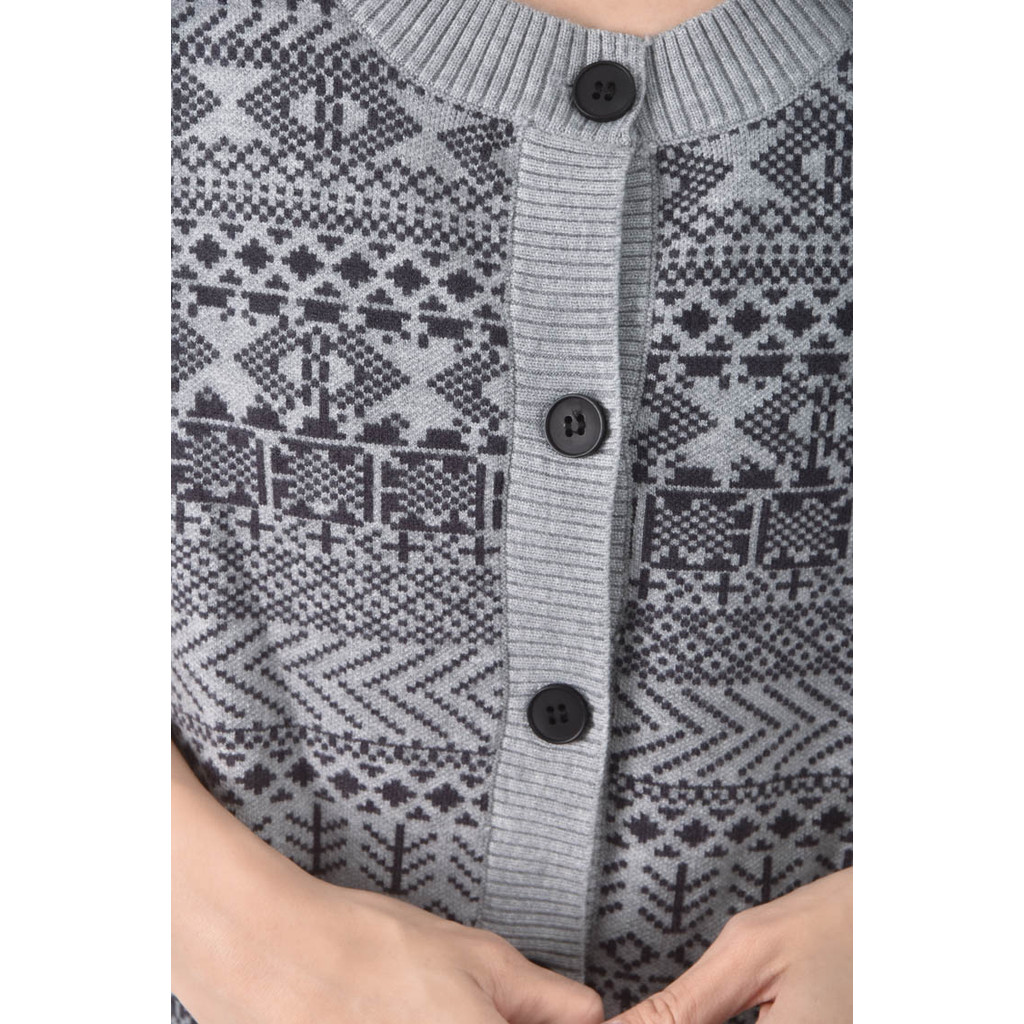 (L) queen shop背心灰色毛衣二手衣, , large