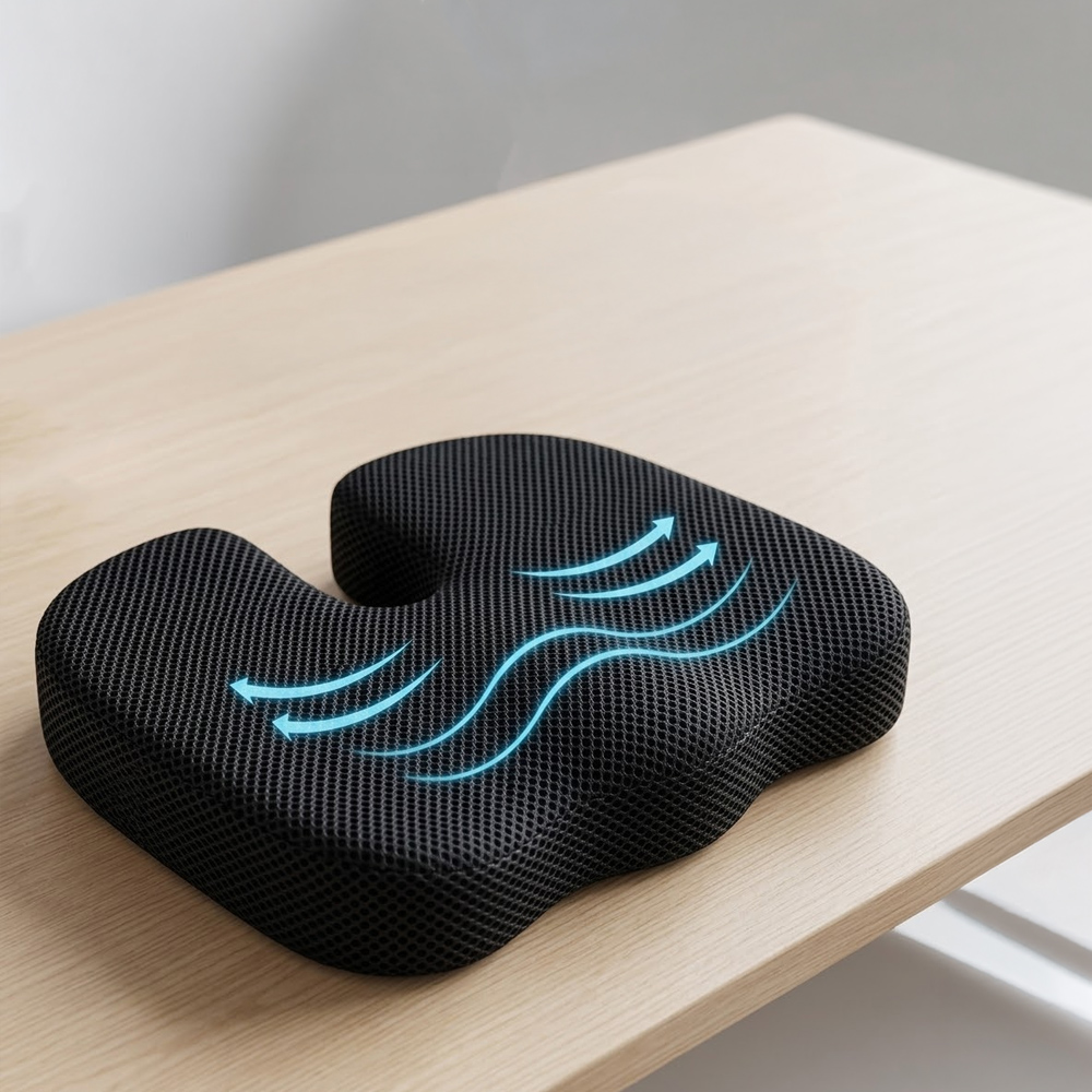 【上手家居】涼感坐墊(坐墊/減壓坐墊/椅子坐墊/記憶坐墊)