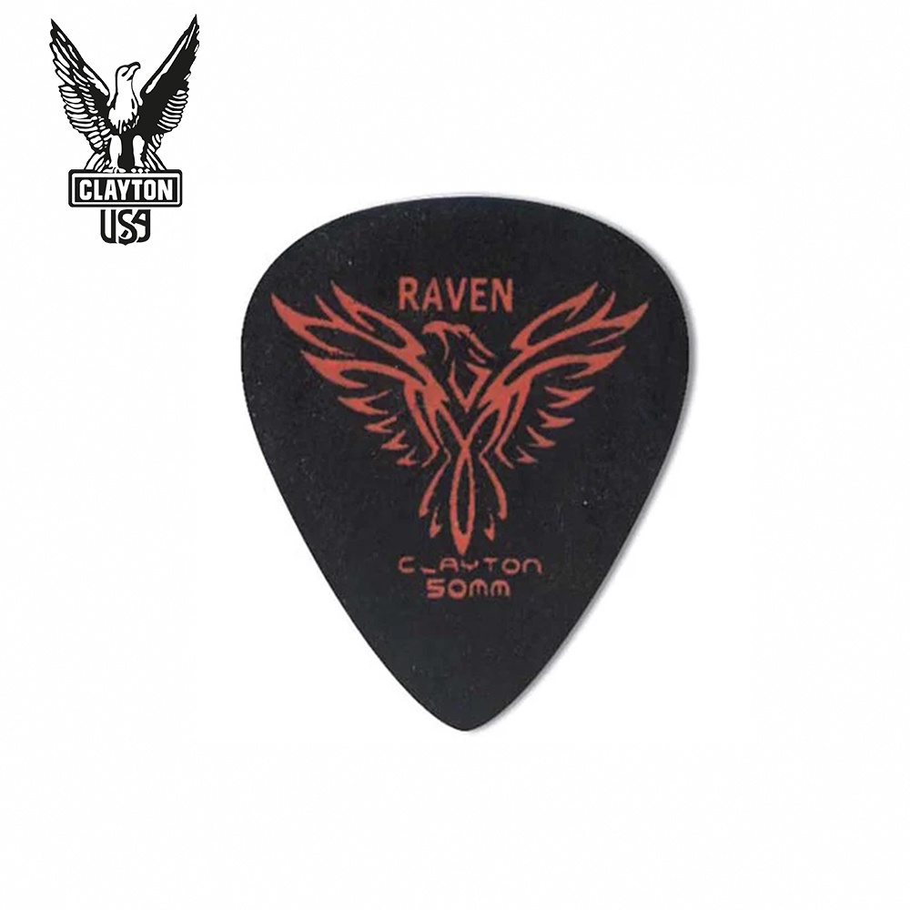 Clayton Black Raven Standard Picks 吉他彈片 多種厚度款(三片、十片組)【敦煌樂器】, , large