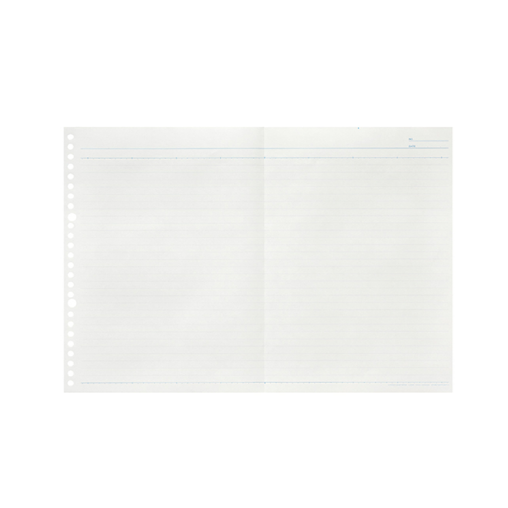 日本MARUMAN 26孔橫條寬幅活頁紙-可展開B5-B4(MAR L1290), , large