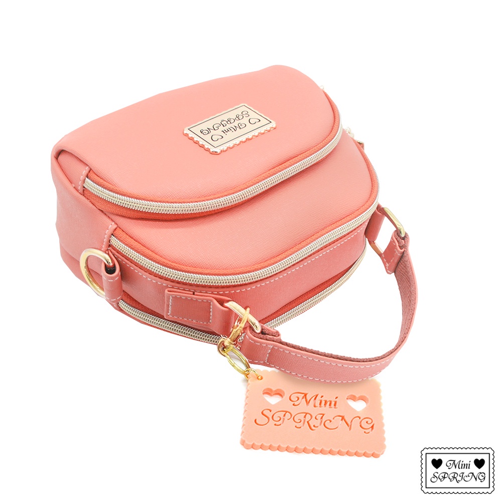 MINI SPRING-經典法式餅乾小巧包 皮質斜背包 皮質手提包 MIT台灣製造皮包 -多色, , large