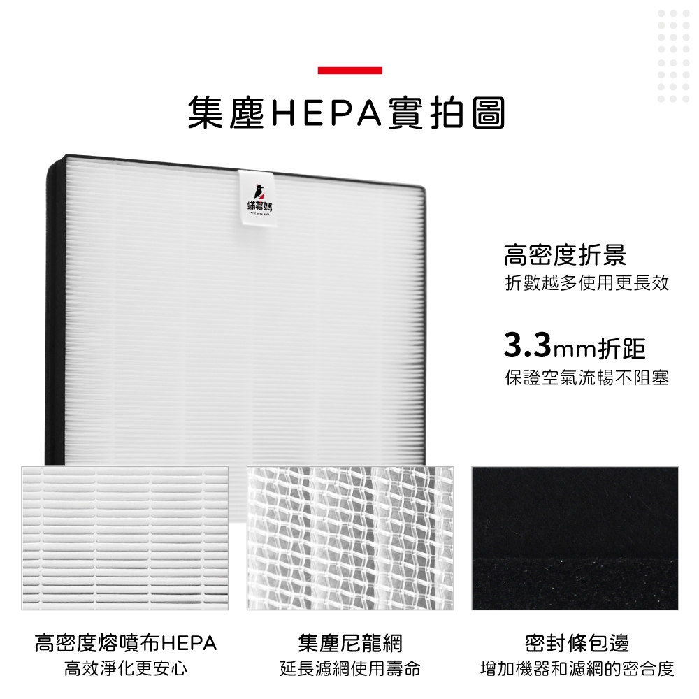 蟎著媽 適用 飛利浦 PHILIPS AC1213 AC1212 FY1410 FY1413 空氣清淨機 濾網, , large