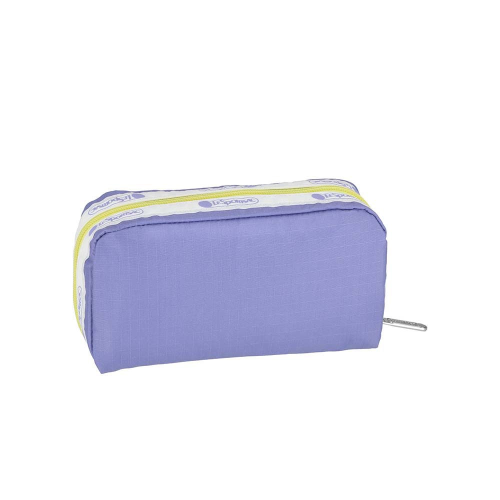 Lesportsac Rectangular Cosmetic 立體長形收納化妝包/ 紫羅蘭色, , large