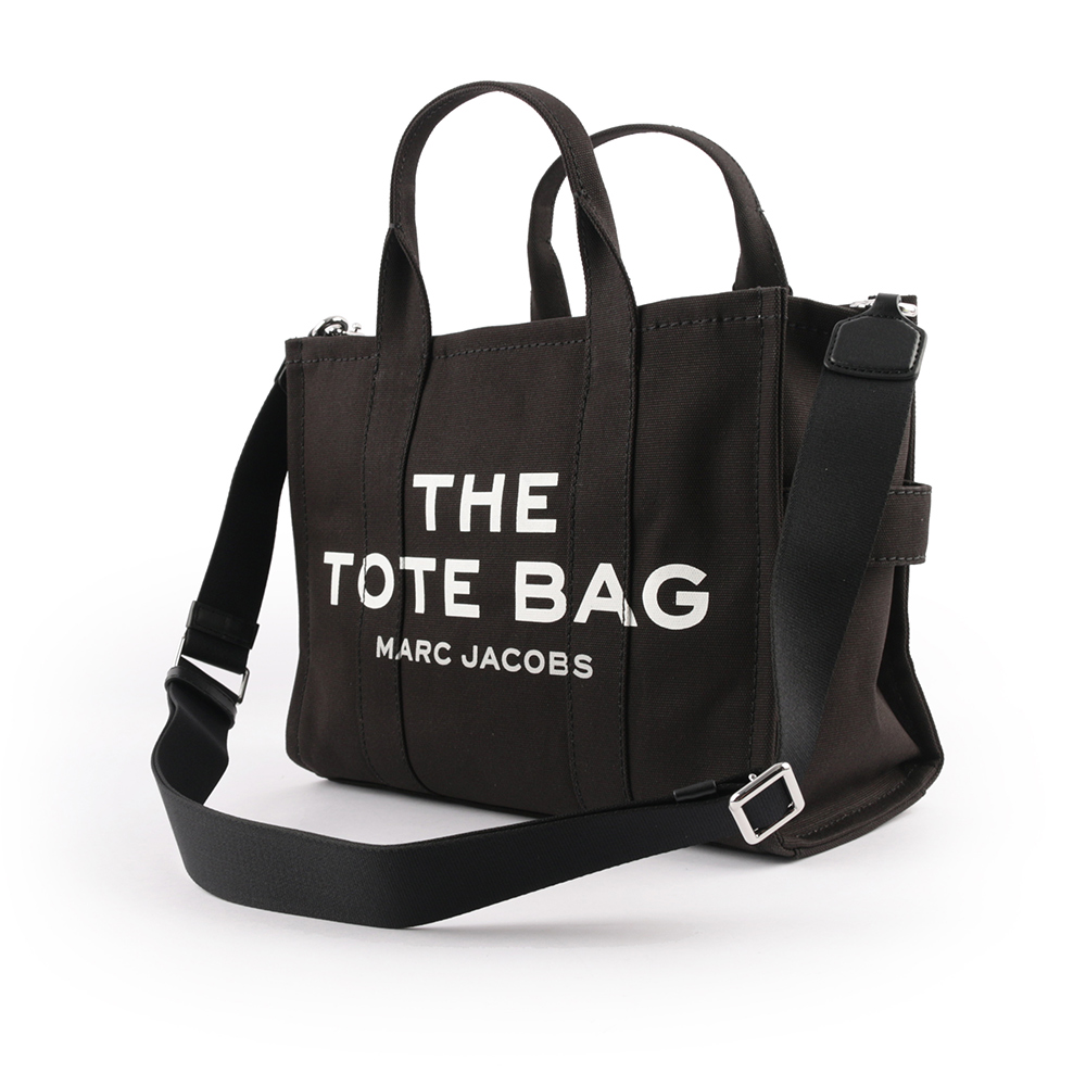 MARC JACOBS THE TRAVELER TOTE 二用中款托特包/黑色, , large