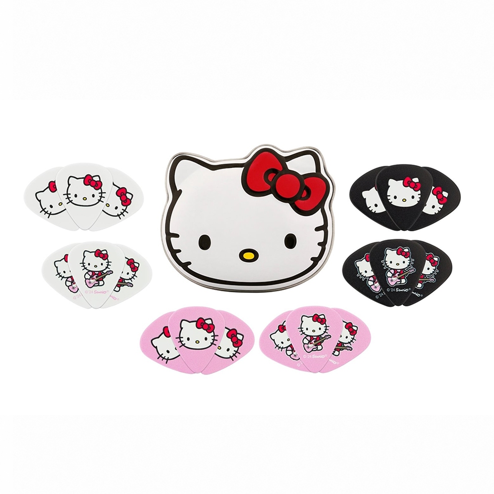 【預購】Fender x Hello Kitty 18 Pack Pick Tin 聯名款匹克套組【敦煌樂器】, , large