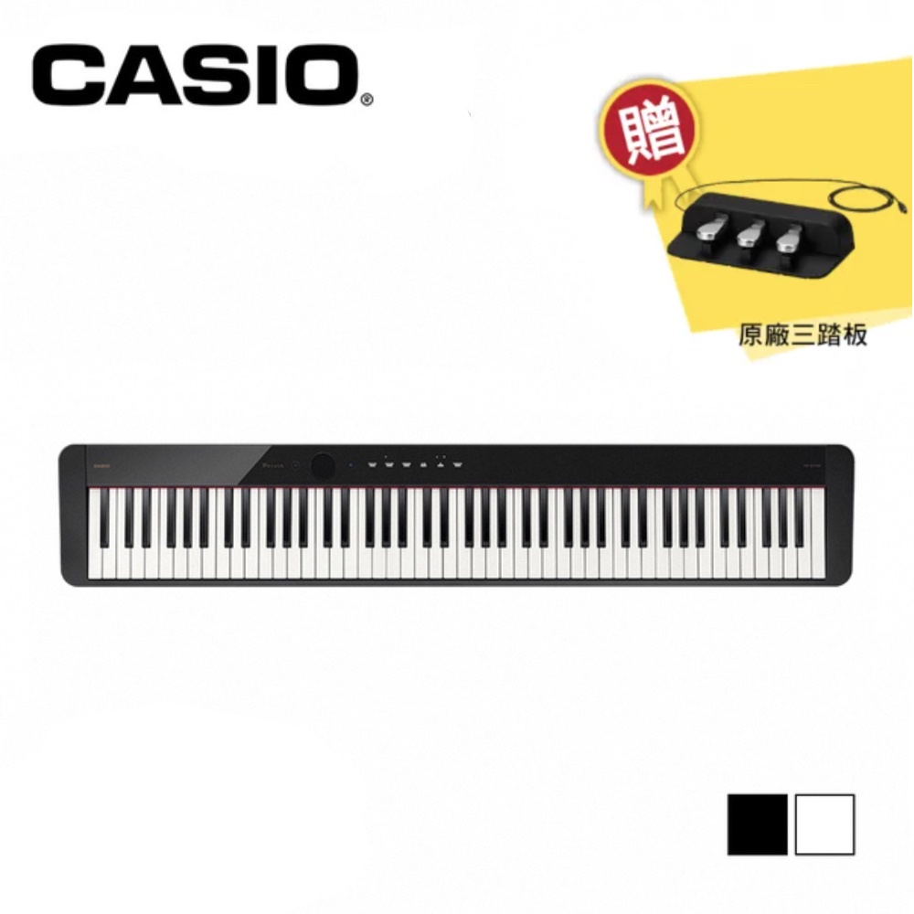 CASIO PX-S1100 BK/WE 88鍵數位電鋼琴 黑/白色款【敦煌樂器】, , large