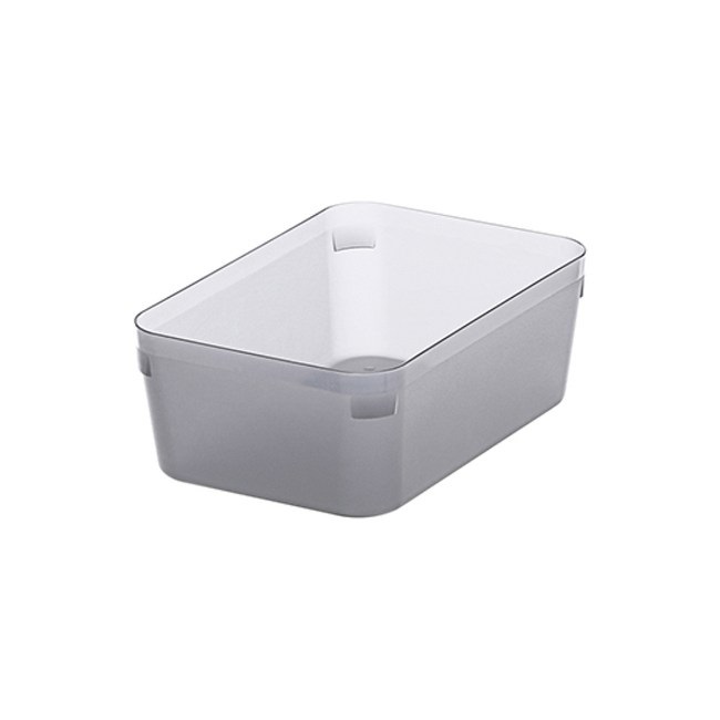 Storage Box, 灰色, large