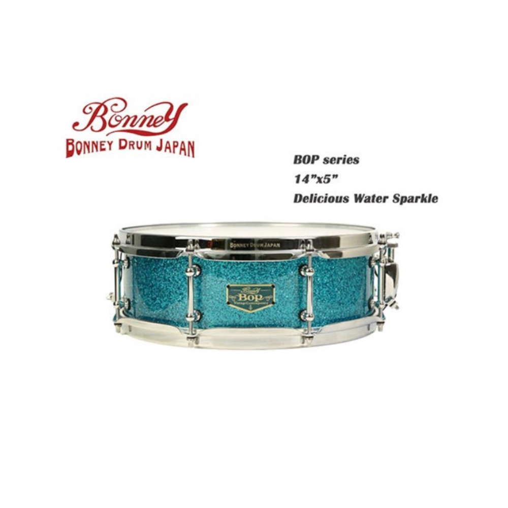 Bonney Bop SN1450DWS 日本手工小鼓 水波亮粉藍【敦煌樂器】, , large