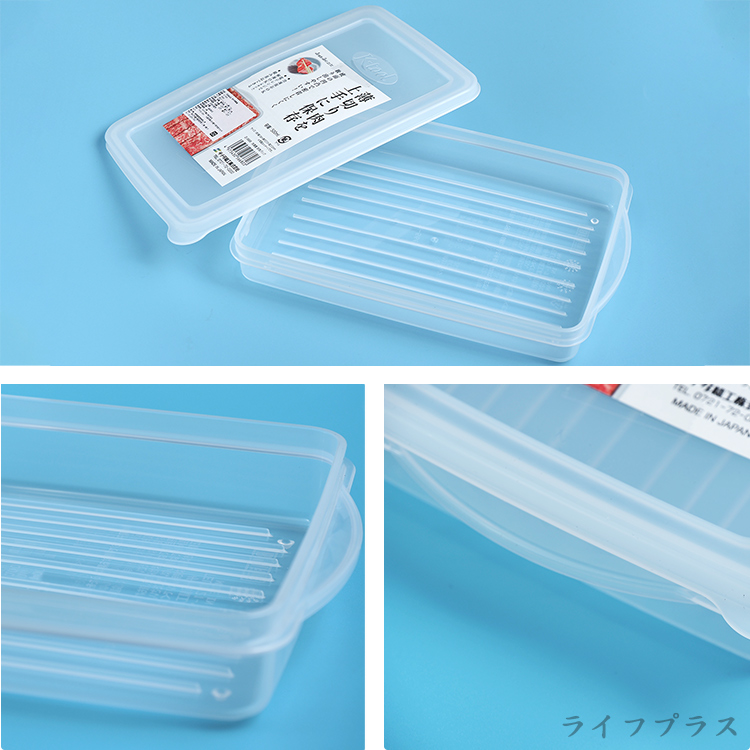 日本製SANADA肉片保鮮盒-500ml-6入, , large