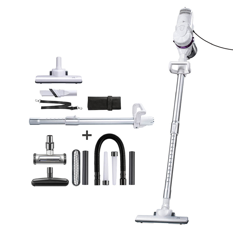 【MOLIJIA】 14-Piece Value Accessory Set - Handheld Corded Vacuum Cleaner for Dirt and Mites - Snow White & Purple, , large