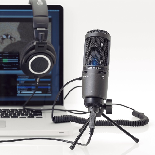 Audio-Technica 鐵三角 AT2020USB+ 錄音室專業型麥克風【敦煌樂器】, , large