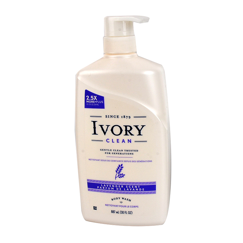 Ivory Moist Lavender Body Wash30, , large