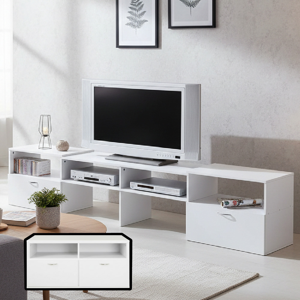 Retractable TV cabinet, , large