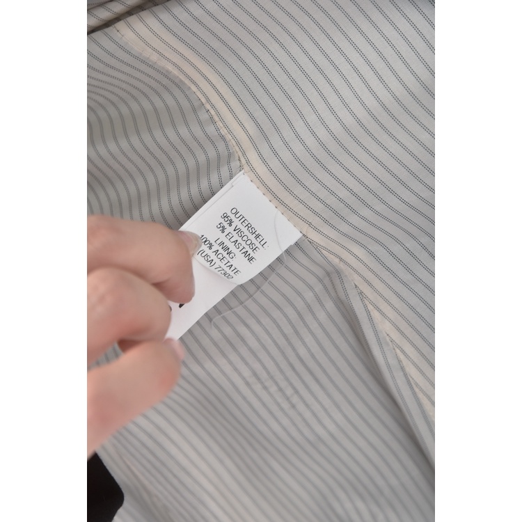 (S) ZARA質感西裝黑色外套二手衣, , large