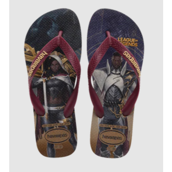 [巴拉娜巴西人字拖專賣店]中壢實體店面Havaianas哈瓦仕 哈瓦士 夾腳拖/人字拖 2024新款 TOP LOL 電玩 沙灘海灘 海邊 男款, , large
