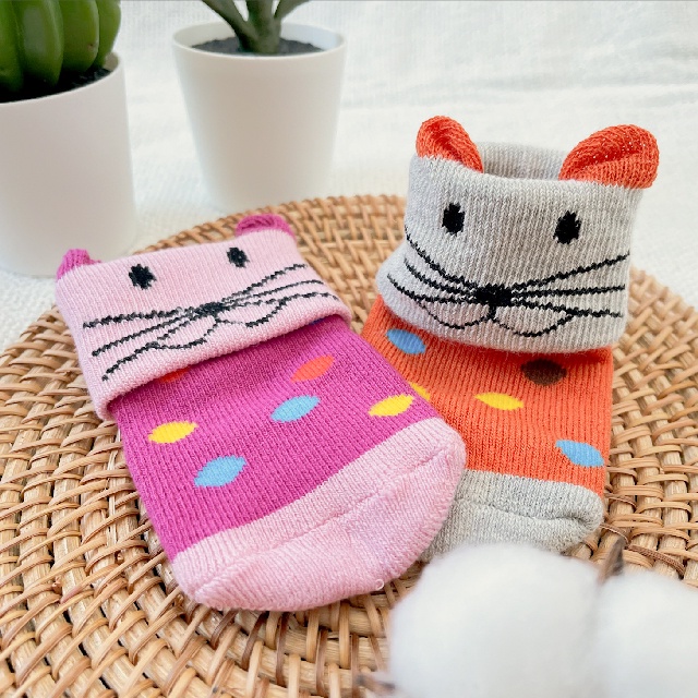 [凱美棉業] MIT台灣製 純棉舒適寶寶襪(9-11cm)-柔軟厚款 多款式 10雙組 隨機出色, , large