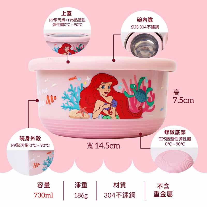304 STAINLESS STEEL BOWL 730ml, , large