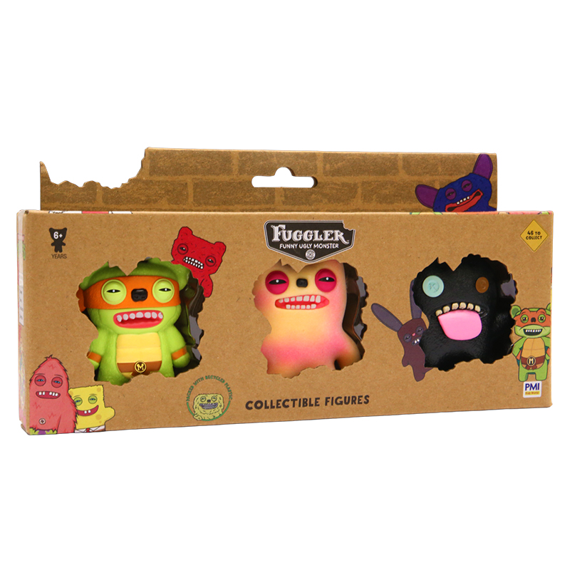 [意創趨術]Fuggler 放克牙寶鑰匙圈 S2牙寶 牙勒牙勒系列 3入組, , large