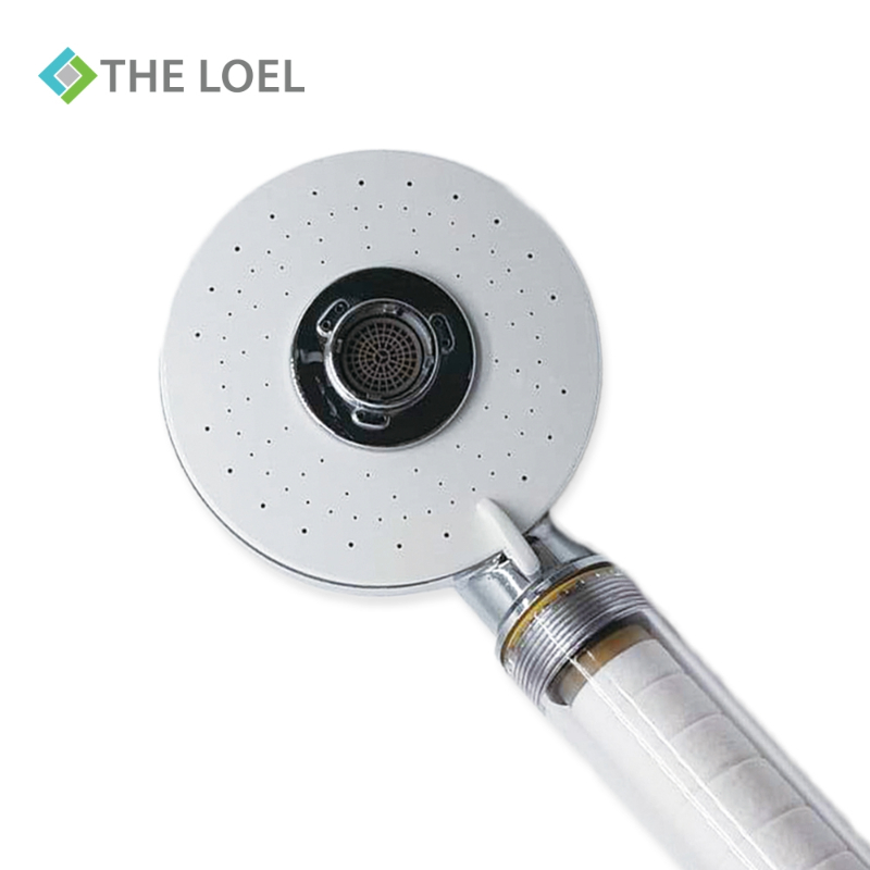 【THE LOEL】韓國濾水器系列-TLV-100 Plus 抗菌維他命C四模式蓮蓬頭過濾器(附濾芯1)｜99.9%除菌認證｜🎉新年早鳥(1/7~1/20)-買就送 抗菌維他命C濾芯1入裝, , large
