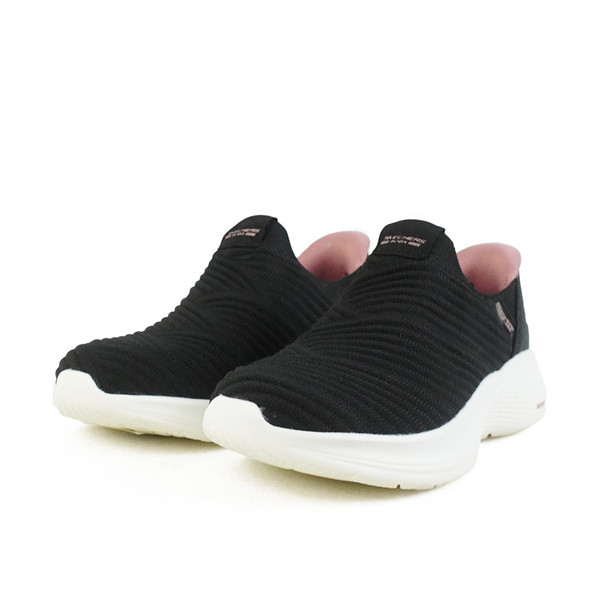 Kixpress-Skechers Bobs Infinity 女 運動休閒鞋 寬楦 舒適 黑 [117508WBLK], , large