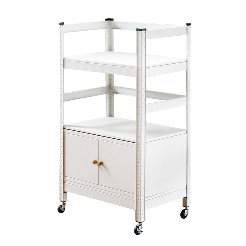 RICHOME角鋼三層附門置物架, , large