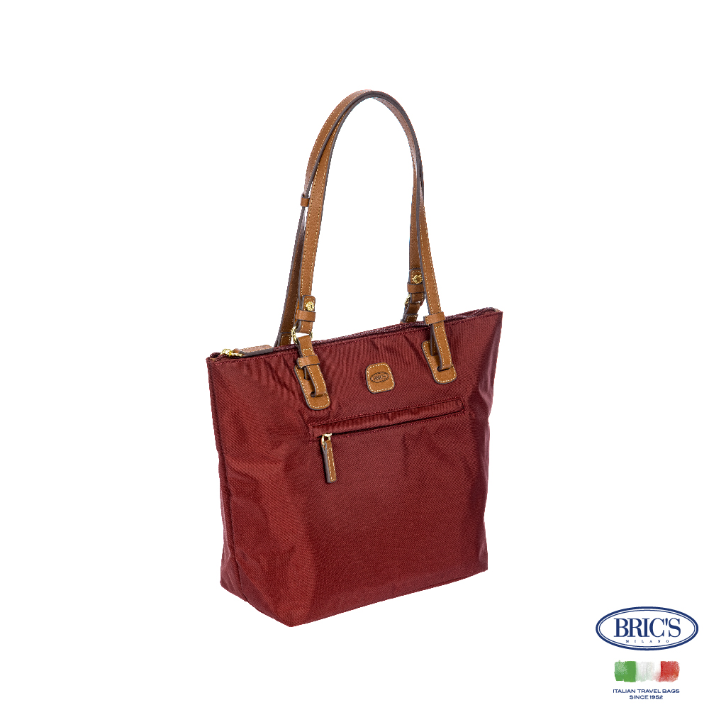 【Bric's】 X-collection 肩背包(中) BXG45071 - 波爾多酒紅色, , large