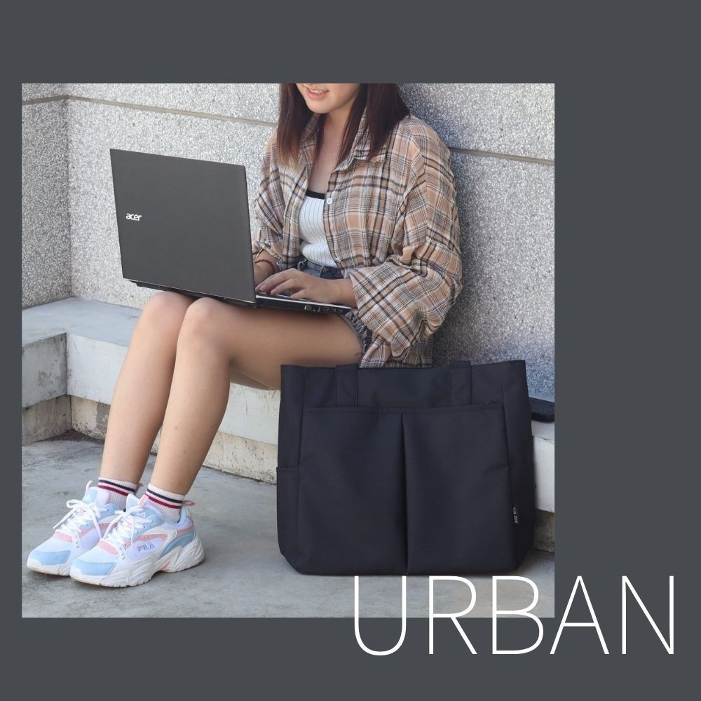 【YUNJOIN】電腦托特包 /筆電收納 電腦包 大學生 上班族 通勤 業務 16吋筆電 原文書, , large