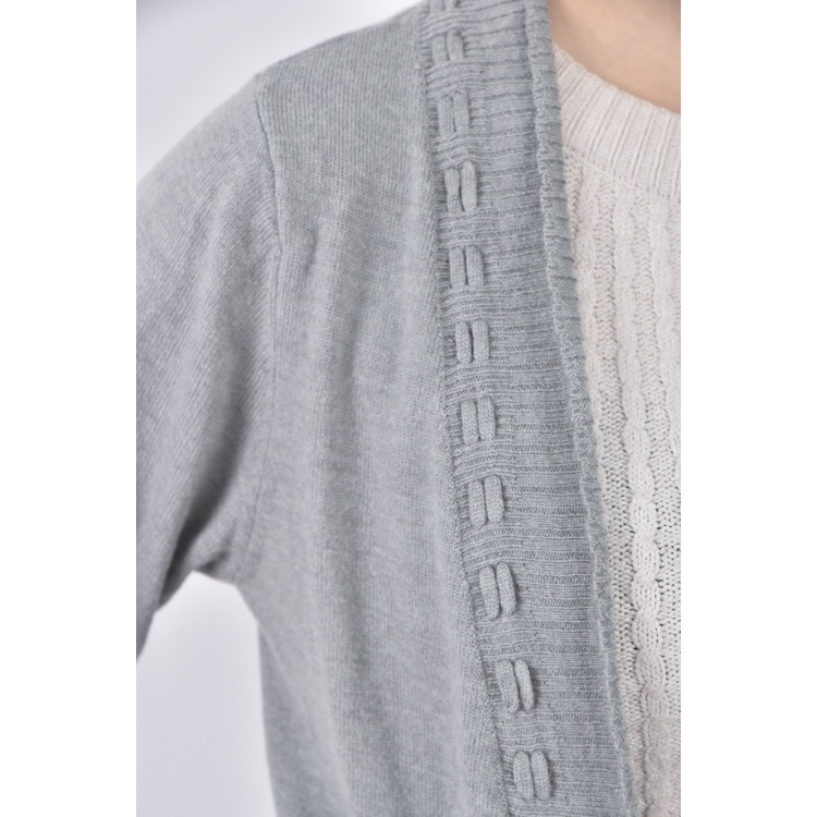 (S) ma tsu mi質感灰色罩衫二手衣, , large