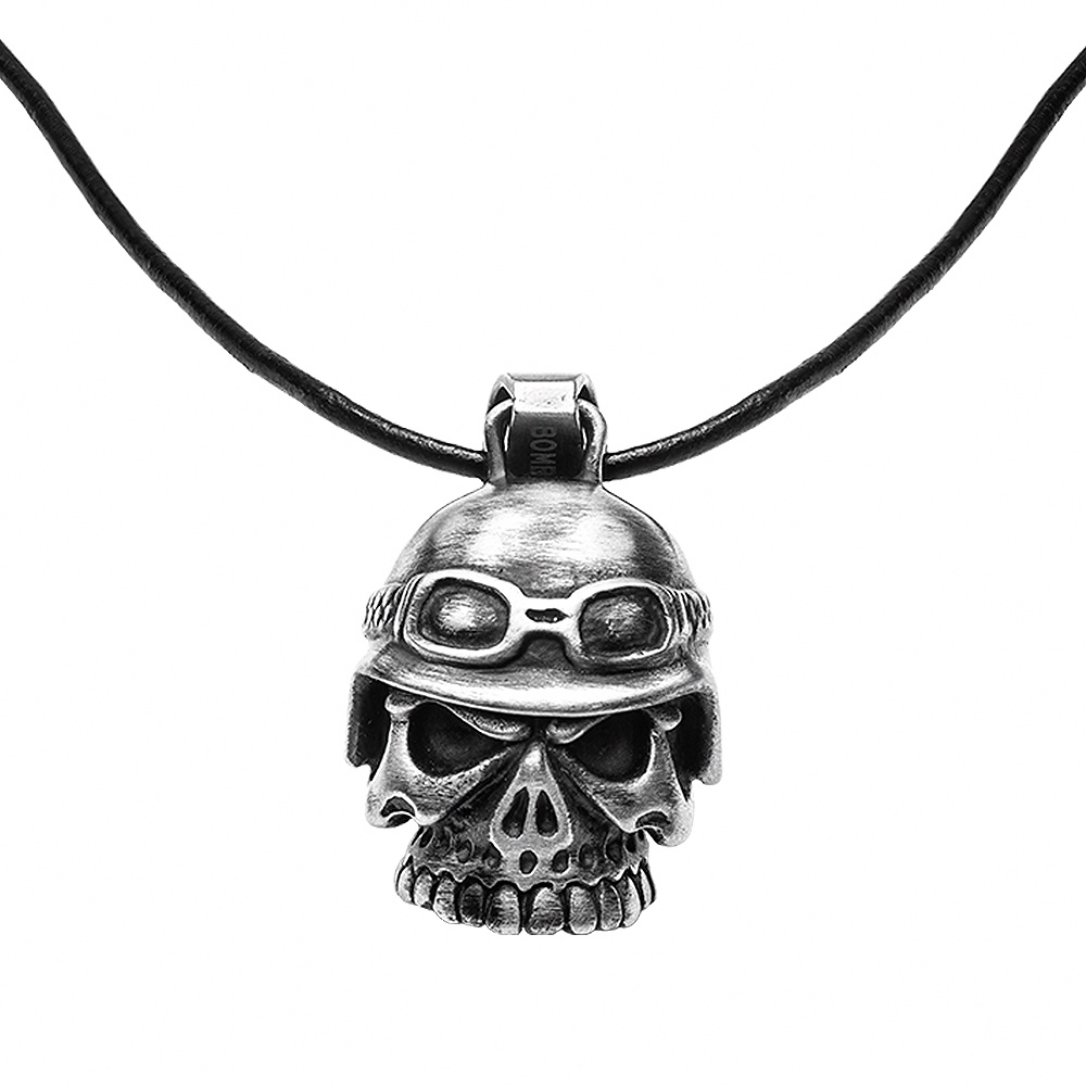 BOMBERG 炸彈錶 骷髏騎士頭垂飾 (SKR-PENDANT-SS.6), , large