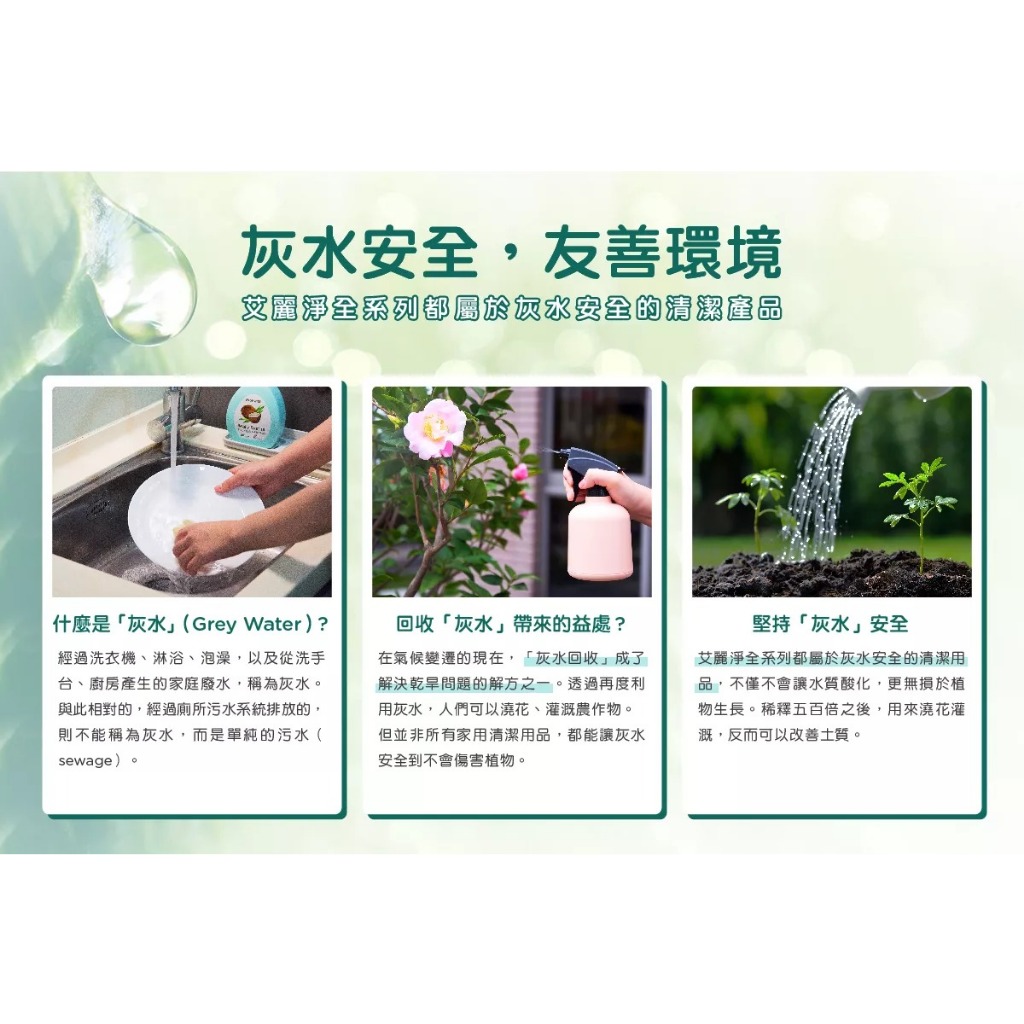 歐盟認證 愛家捷 WASHWISE艾麗淨 蔬果碗盤清潔露1入 台灣製造 椰油洗碗精  植物酵素洗潔劑 洗蔬果降解農藥, , large