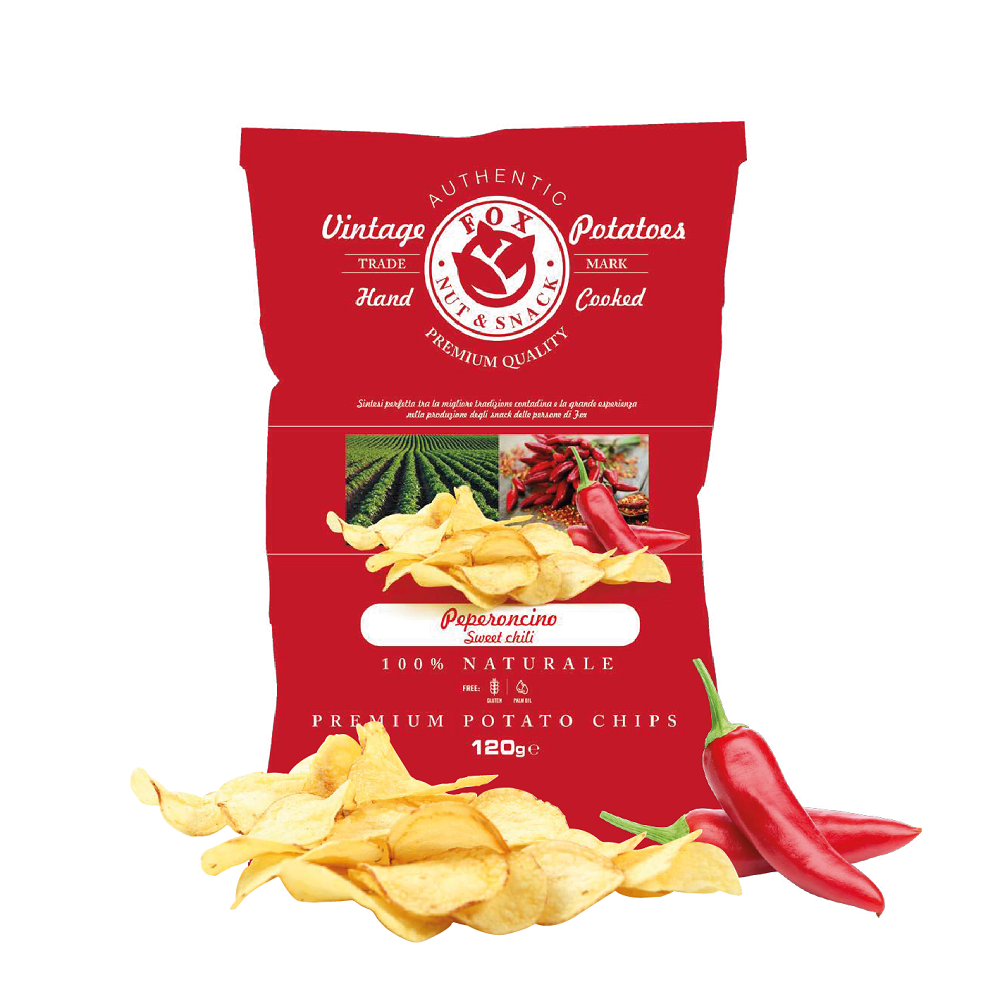 FOX Potatoes Chips-Sweet Chili, , large