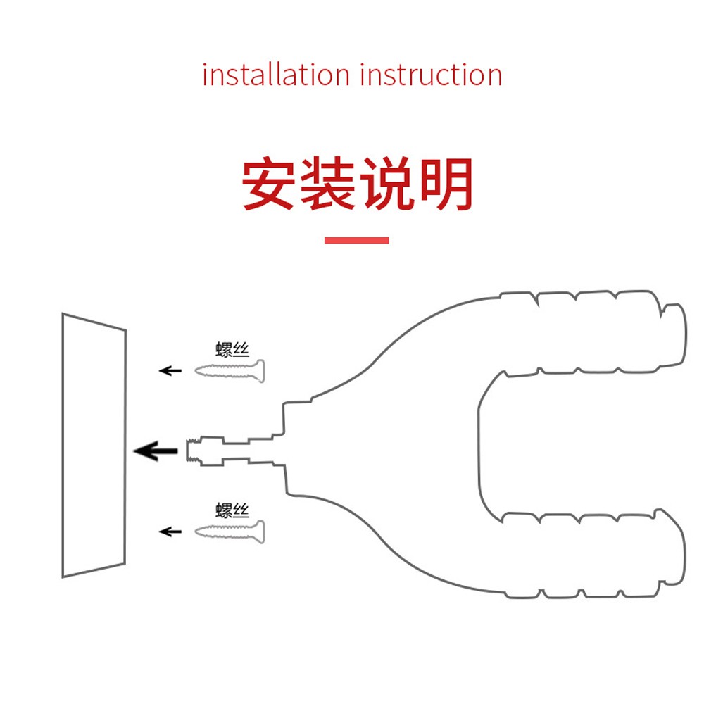 HEBIKUO J-19A 壁掛式吉他架【敦煌樂器】, , large