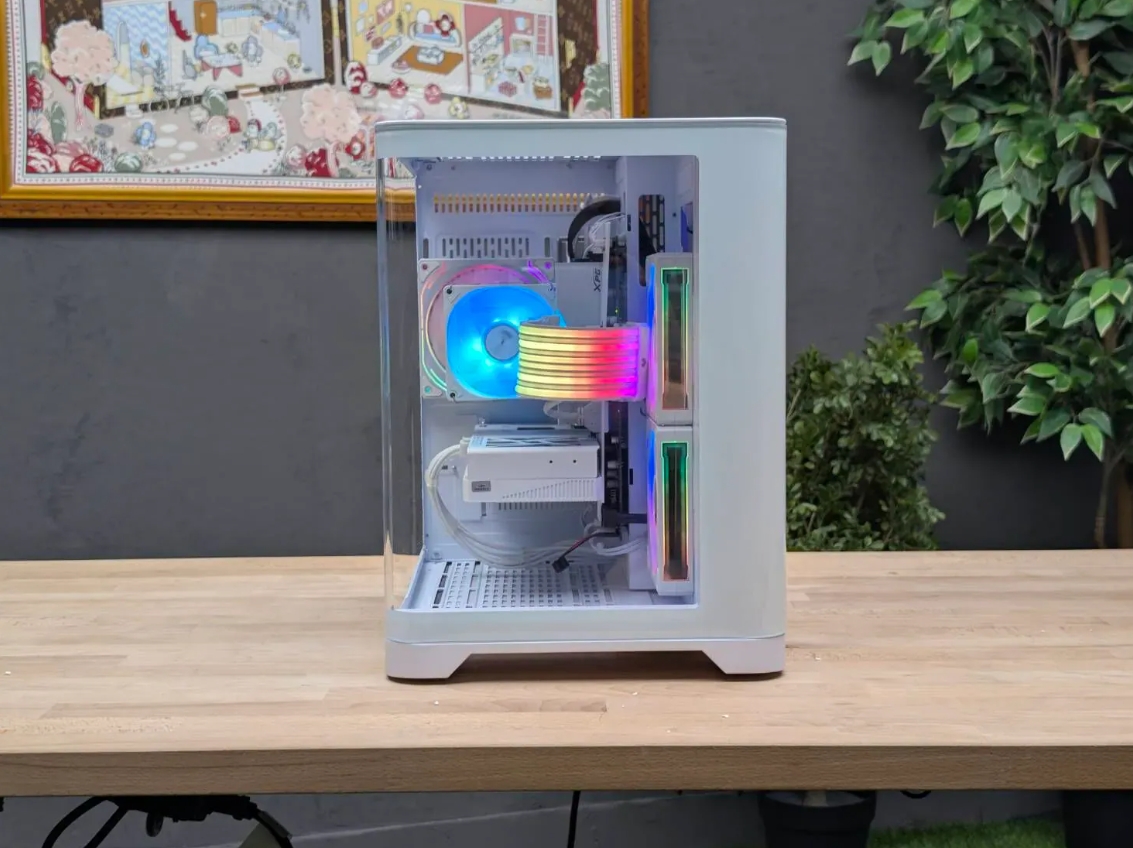 2026推薦便宜電競Ai主機 白⭐i5-14400F+RTX5060⭐10天出貨( B製程 ), , large