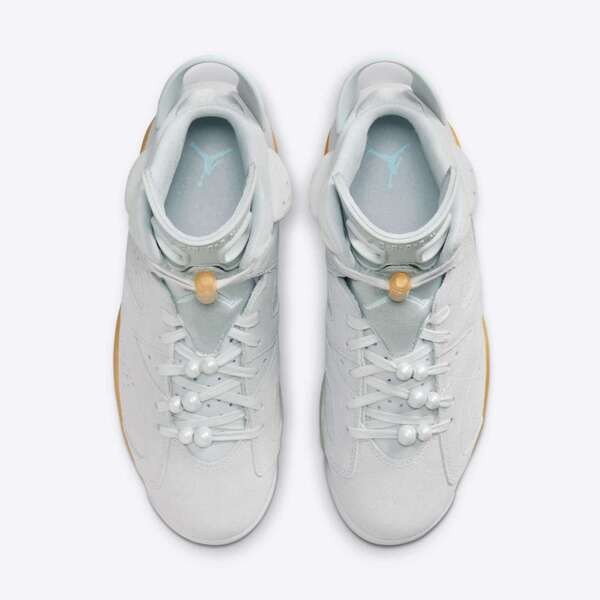 Kixpress-Nike 耐吉 WMNS Air Jordan 6 Retro 男女 運動休閒鞋 AJ6 白黃 [DQ4914-074], , large