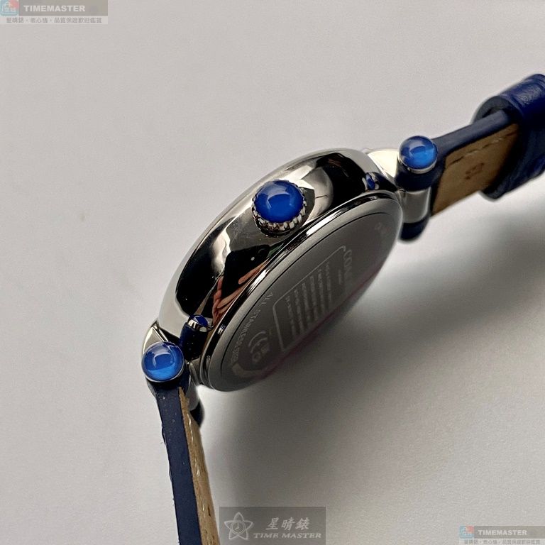 [星晴錶業]COACH手錶,26mm,CH00155貝母錶面銀錶殼寶藍真皮皮革錶帶款, , large