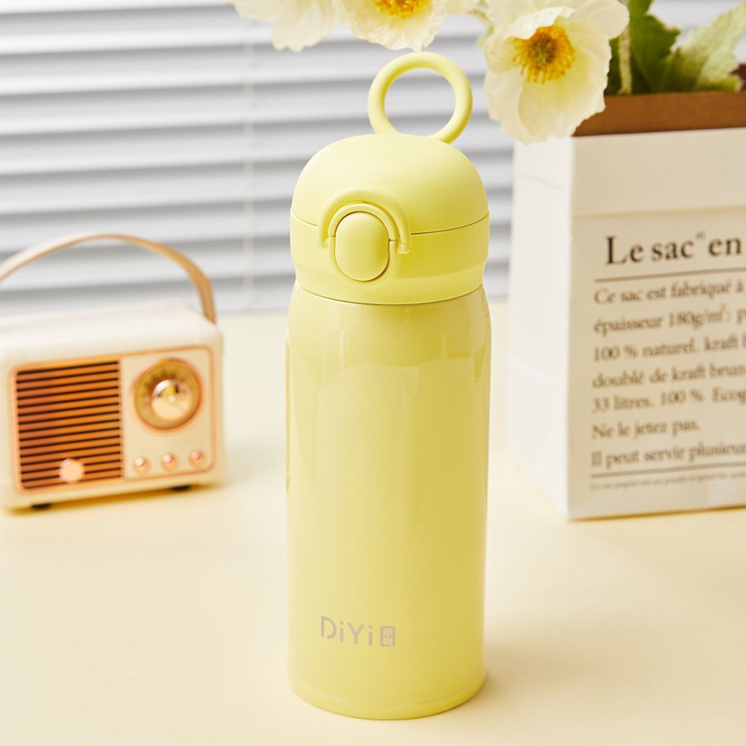 Blue Stylish Lightweight Travel Thermos with Long-Lasting Insulation, , large