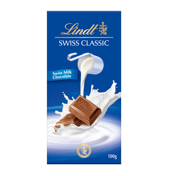 瑞士蓮經典牛奶巧克力100g, , large