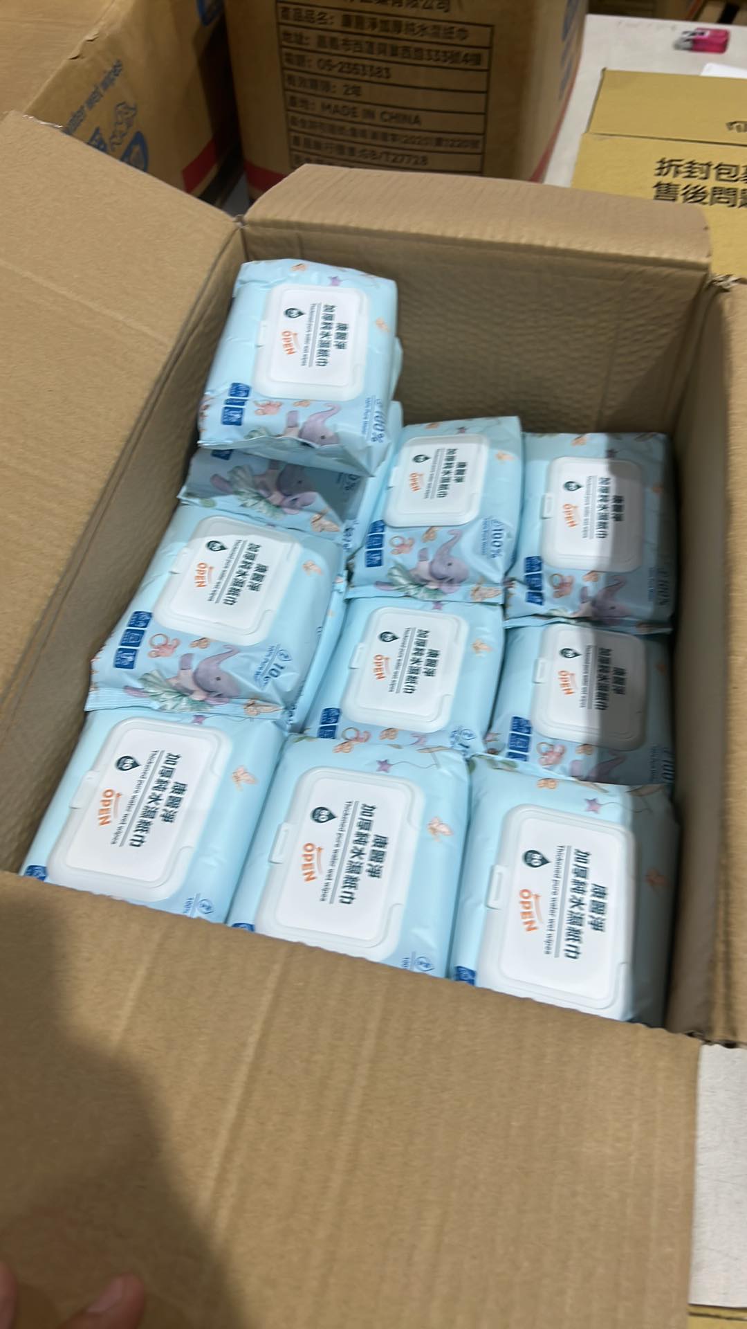 Pure water wet wipes, , large