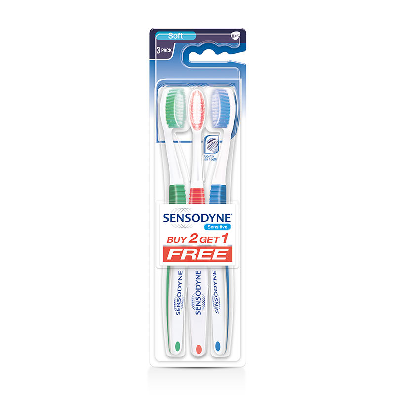Sensodyne Ultra-Sensitive Toothbrush X3, , large