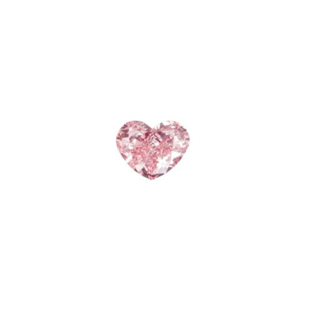 B&Eacute;LLE Madame 0.50 ct Pink Heart-Shaped Lab-Grown Loose Diamond, , large