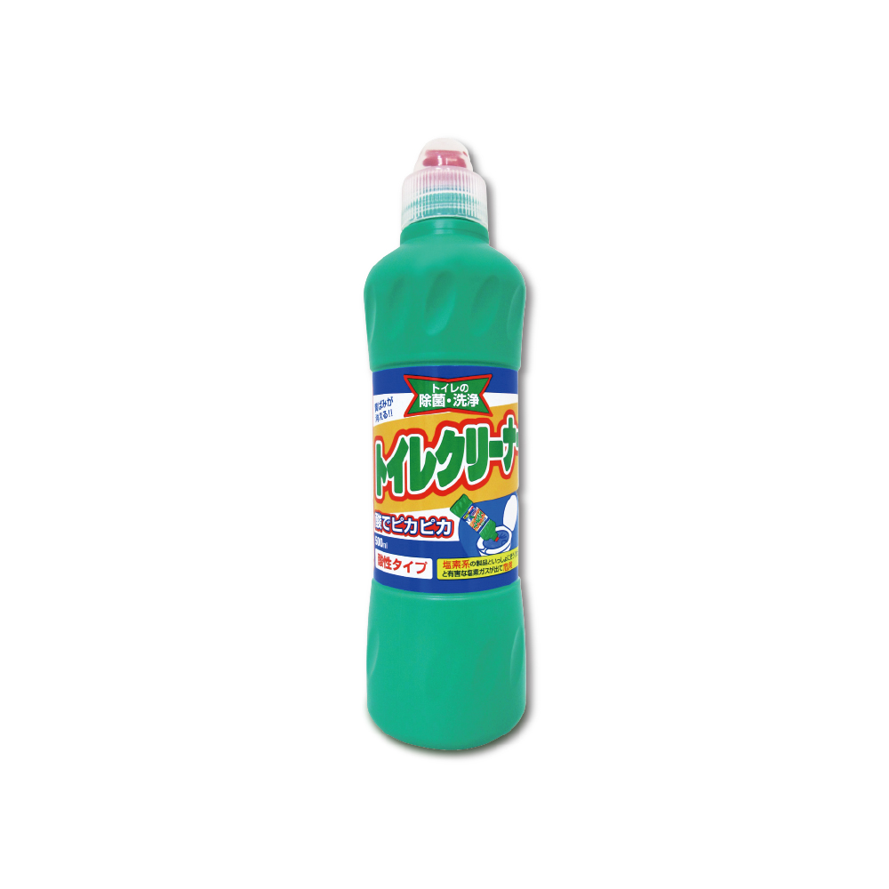 [日日好物]日本MITSUEI美淨易-衛浴清潔強效洗淨馬桶凝膠劑500ml/瓶-(綠瓶)酸性重垢(濃稠液體洗劑,廁所小便斗清潔凝膠,居家除臭魔術萬用洗劑), , large