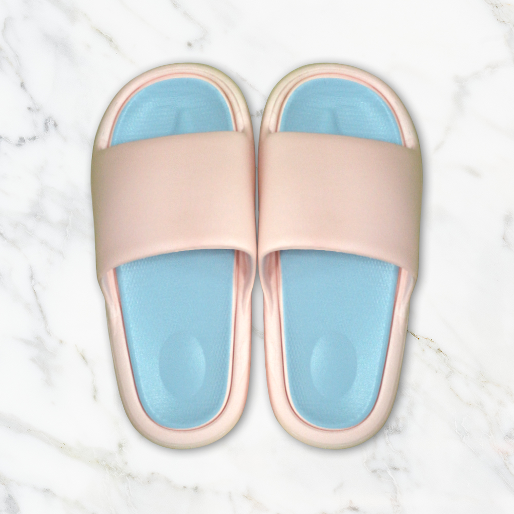 [寢室安居]Q彈居家戶外兩用止滑拖鞋(輕盈/舒壓/防滑/浴室居家外出皆宜)